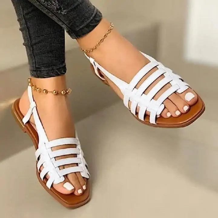 Hollow Roman Flat Sandals